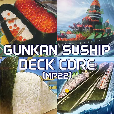 Yugioh - 2022 Mega Tin - Gunkan Suship 33 Card Deck Core - MP22 / POTE / CYAC • £9.95