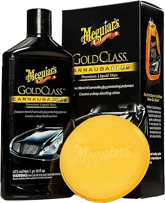 Meguiar's Gold Class Carnauba Plus Premium Liquid WaxG7016 16.0 Fl Oz • $18