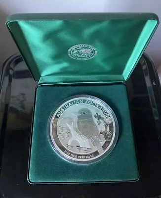 1kg 1 Kilo Silver 999.9 Australian Kookaburra 2019 Bullion Kilogram Coin • $1850