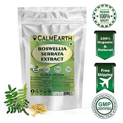 £9.43 • Buy Calm Earth Boswellia Serrata Extract 75% Powder Indian Frankincense