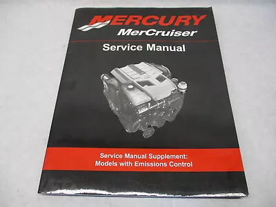 90-879288023 2008 Mercruiser Service Manual Supplement Models W/Emissions Contro • $23
