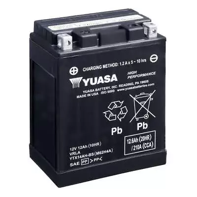 Yuasa YTX14AH-BS (CP) 12V Combi-Pack High Performance MF VRLA Battery • £116.99