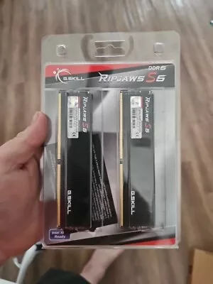 G. SKILL Ripjaws S5 32GB (2 X 16GB) Memory Kit (F5-6000J3636F16GX2-RS5K) -New • $80