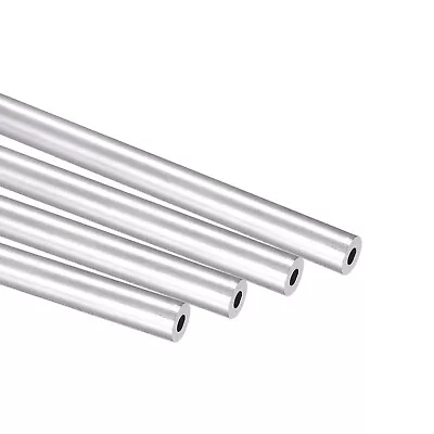 4pcs 6063 Aluminum Round Tube 8mm OD 3mm Inner Dia 250mm Length Pipe Tubing • $15.37