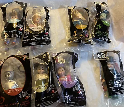 8 Madame Alexander Wizard Of Oz McDonald Doll Lot 2008 NIP Dorothy Witch Glinda • $34.99