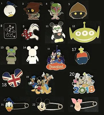 Disney Trading Pins 16 Available Free Shipping On Additional Pins Purchased • $8