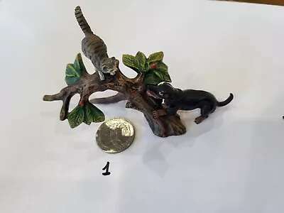 4.25  Vienna Bronze Dachshunds And Cat- Franz Bergmann Handmade Cold Painted • $299