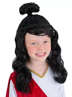 Smiffys 53132 Grecian Princess Wig Girls Black One Size • £8.48