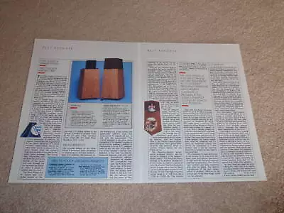 OHM Walsh 4 Speaker Review19842 Pgs Full Test RARE • $16.64