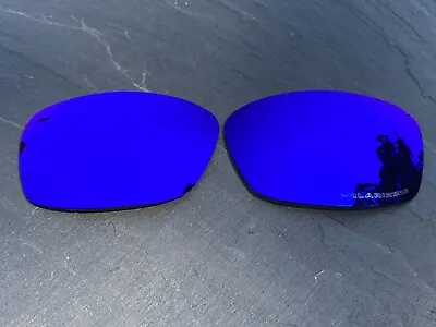 Etched Polarized Sea Blue Custom Mirrored Replacement Oakley Hijinx Lenses • £12.99