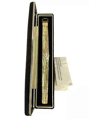 Swiss Express Incabloc Watch 17 Jewels Gold Tone Vintage Ladies 7.5  T2 • $7.51