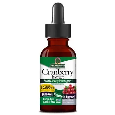 Nature's Answer Cranberry Extract 10000mg 1 Oz (30ml) Urinary Tract Kidney • £15.64