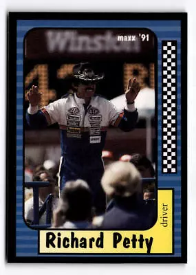 1991 Maxx Richard Petty Driver #43 NASCAR Card • $1.75