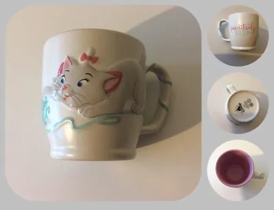 £8.99 • Buy Disney Store Marie Aristocats 3D Embossed Exclusive Mug Cup Pawsitively Poised