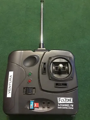 FLYZONE 3-Channel FM Radio Control System For Parts Or Repair • $10.99