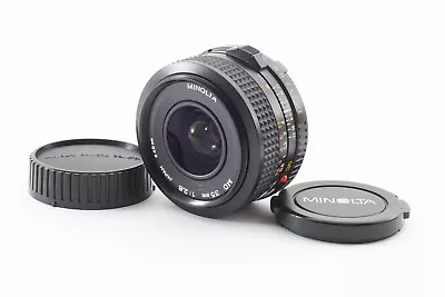 Minolta New MD NMD 35mm F/2.8 Wide Angle MF Lens [Near MINT] W/ Caps From JAPAN • $179