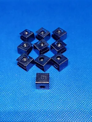 Black 10-32 Slide On Clip Nuts - Audio Rack & Server Cabinet X 10 PC • $9.99