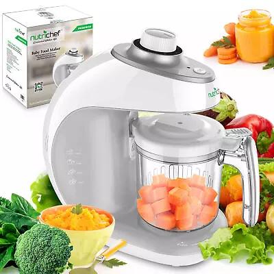 Baby Food Processor Blender / Steamer  - 110V Only For USA Spec Motorhomes • £39.99