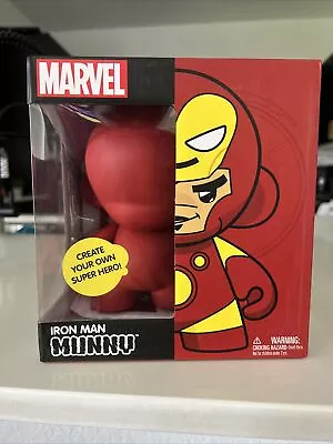 Munnyworld Iron Man Marvel Munny Do It Yourself Vinyl Figure Collectable • $30