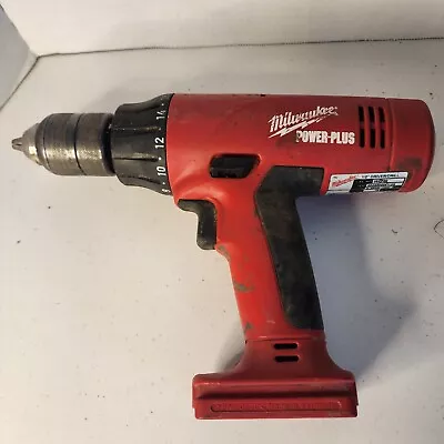 Milwaukee POWER-PLUS 18V 2-Speed 1/2-inch Drill Driver #0522-20 No Battery • $25