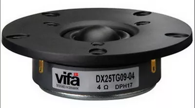  2PCS Original Vifa DX25TG09-04 100W 4ohm Dome Tweeter Speaker  • $75.09