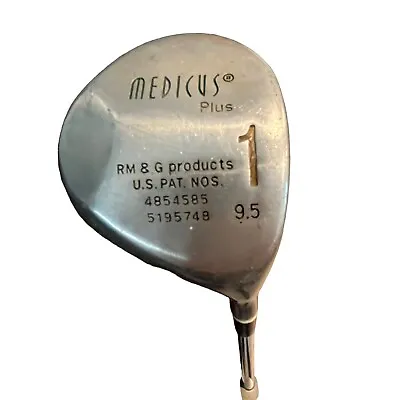 Medicus Plus Single Hinge Driver 9.5° Swing Training Aid Club Right Handed • $35.97