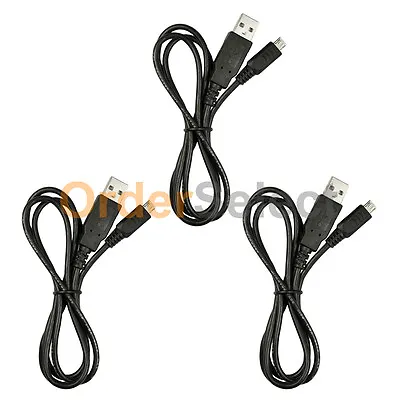 3 NEW Micro USB Charger Cable For Android Phone Motorola G4 Play Plus Lumia 650 • $3.99