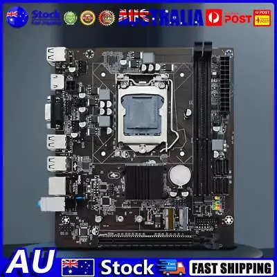 H61 M-ATX Mainboard 1600MHz RAM 16GB Motherboard Set SATA2.0 LGA1155 For I3 2130 • $41.69