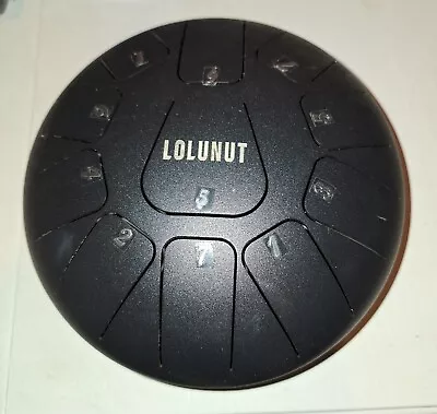 Lolunut Steel Tongue Drum 8 Inches X 5 Inches • $17.99