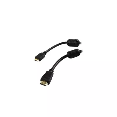 Fuji 10 Ft Mini HDMI To HDMI Cable With Ferrites Male To Male (2 Pack) • $19.99