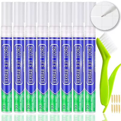£1.25 • Buy Grout Pen Grout Reviver Restoration Whitener Tile Bathroom Kitchen