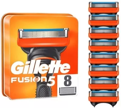 8PCS Shaving Razor Blades Refills Compatible For Gillette Fusion 5 Proglide UK • £12.95