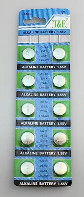 10pcs Battery For Mamiya Sekor 1000 1000DTL 1000TL 500 DTL Auto X1000 • $9.49