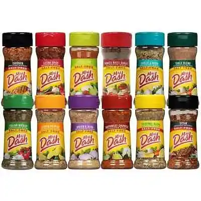 Mrs Dash Salt Free Variety Seasoning Blend Shaker 2.5 Mix & Match Steak Chicken • £8.02