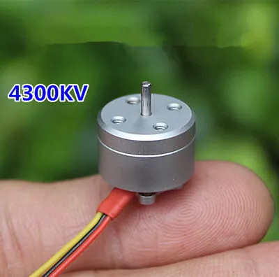 14mm 4300KV Mini Brushless Motor 1104 For 1S-3S RC Drone FPV Racing Quadcopter • $11.23