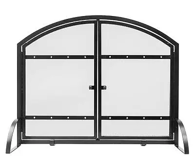 Harper Arched Fireplace Screen With Doors • $92.47