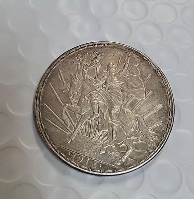 Mexico 1913 Silver Caballito Peso (Horse Rider) AU C867 • $375