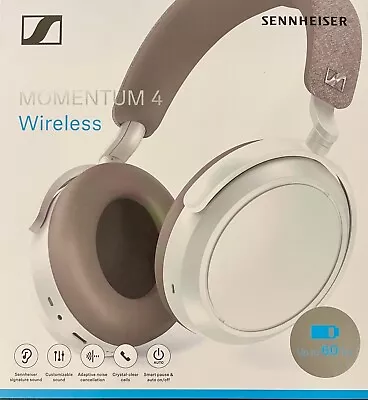Sennheiser Momentum 4 Wireless Headphones - New Sealed Box • $182.50