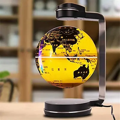 £278.99 • Buy Magnetic Levitation Floating World Map Globe, 6    Anti Gravity With LED Light 