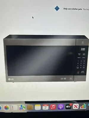 LG NeoChef Countertop Microwave Stainless Steel - Black (LMC2075) Open Box. • $105