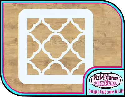 Damask Pattern Repeating D Mylar 190 Stencil Reusable Spray Paint Wall Furniture • £5.20