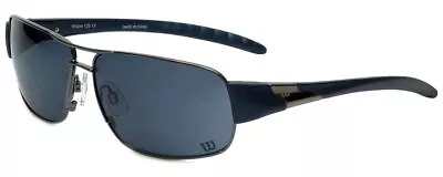 Wilson Designer Sunglasses Runner Major League Collection 1027 In Gunmetal With • $39.73