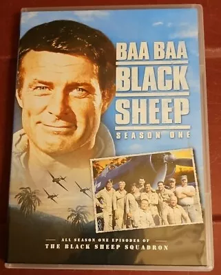 Baa Baa Black Sheep: Season One (DVD 5 Disc Set) Robert Conrad FREE SHIPPING! • $14.99