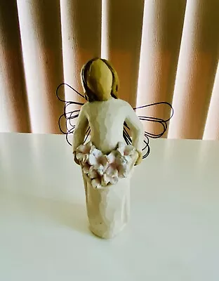 Willow Tree  Angel Of Spring Flowers Statue Susan Lordi 2001 Vintage 4.5”Demdaco • $6.50