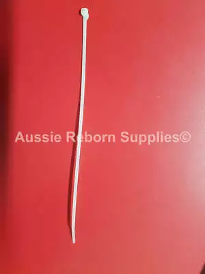 Reborn Baby Supplies Budget Cable Ties 8  ( 20cm ) Pkt Of 50 • $19.95