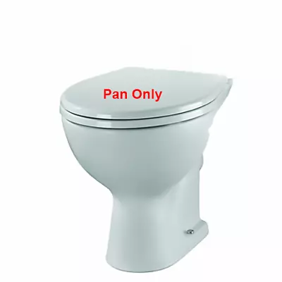 Twyford Alcona Close Coupled Toilet Pan (Bottom Outlet) AR1145WH Pan Only • £61.35