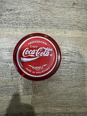 Vintage Coca Cola Russell Professional Yo Yo Yoyo - Made In Philippines • $26.50