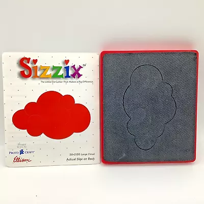 #547 Sizzix Big Promo Craft Ellison Large Cloud #38-0185 • $6
