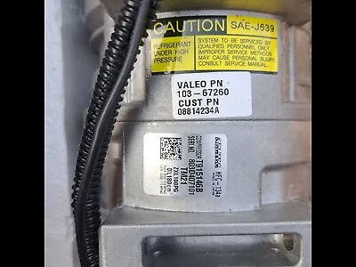 Valeo TM21 Seltec 103-67260 AC A/C Compressor With PV8 12volt Brand New In Box  • $300