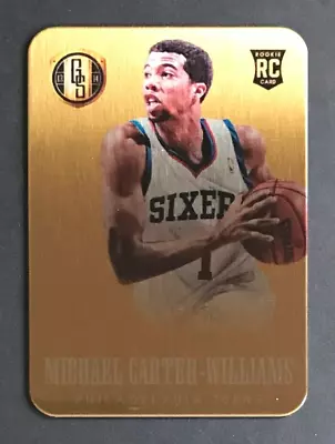 2013-14 Gold Standard Michael Carter-williams Xrc Rookie Rc #28 Sixers • $14.99